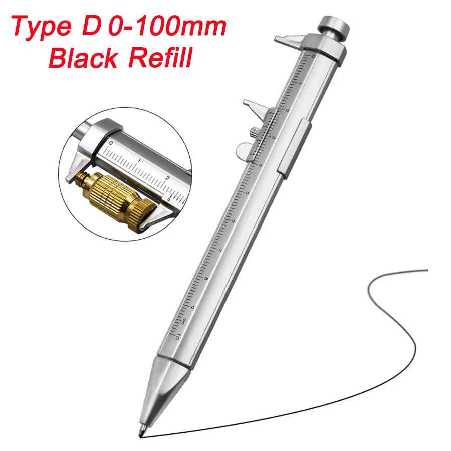 2in1 Vernier Caliper Ballpoint Pen Gadget for Woodworkers Carpenter 5 Pack - TTpen