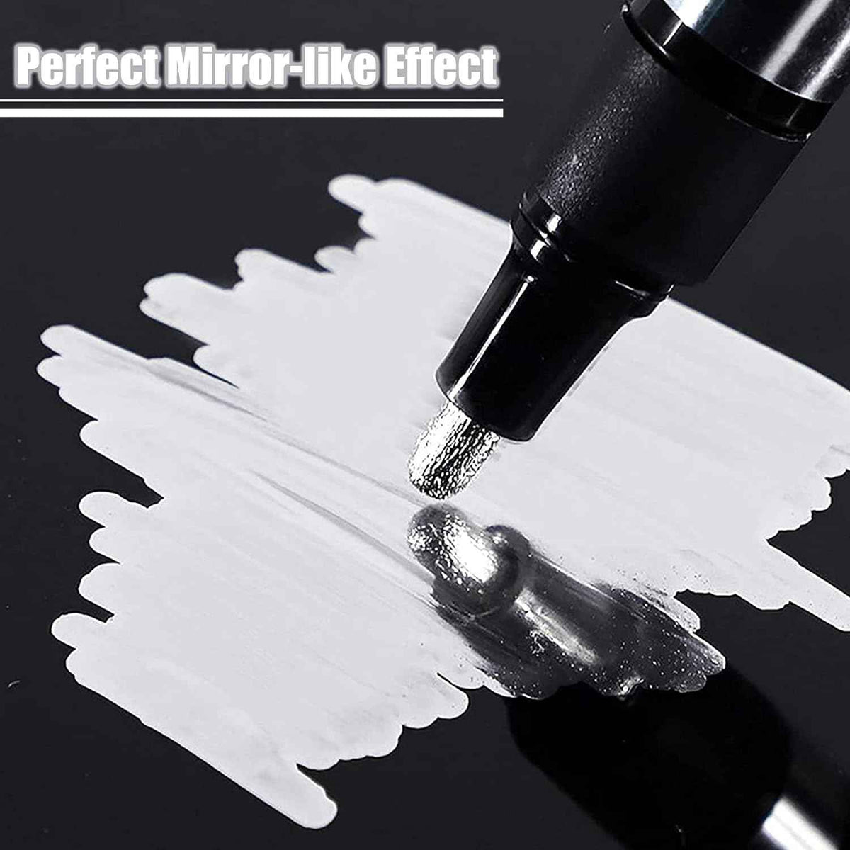 Guangna 4 Colors Liquid Chrome Marker Pens 2mm Tip - TTpen