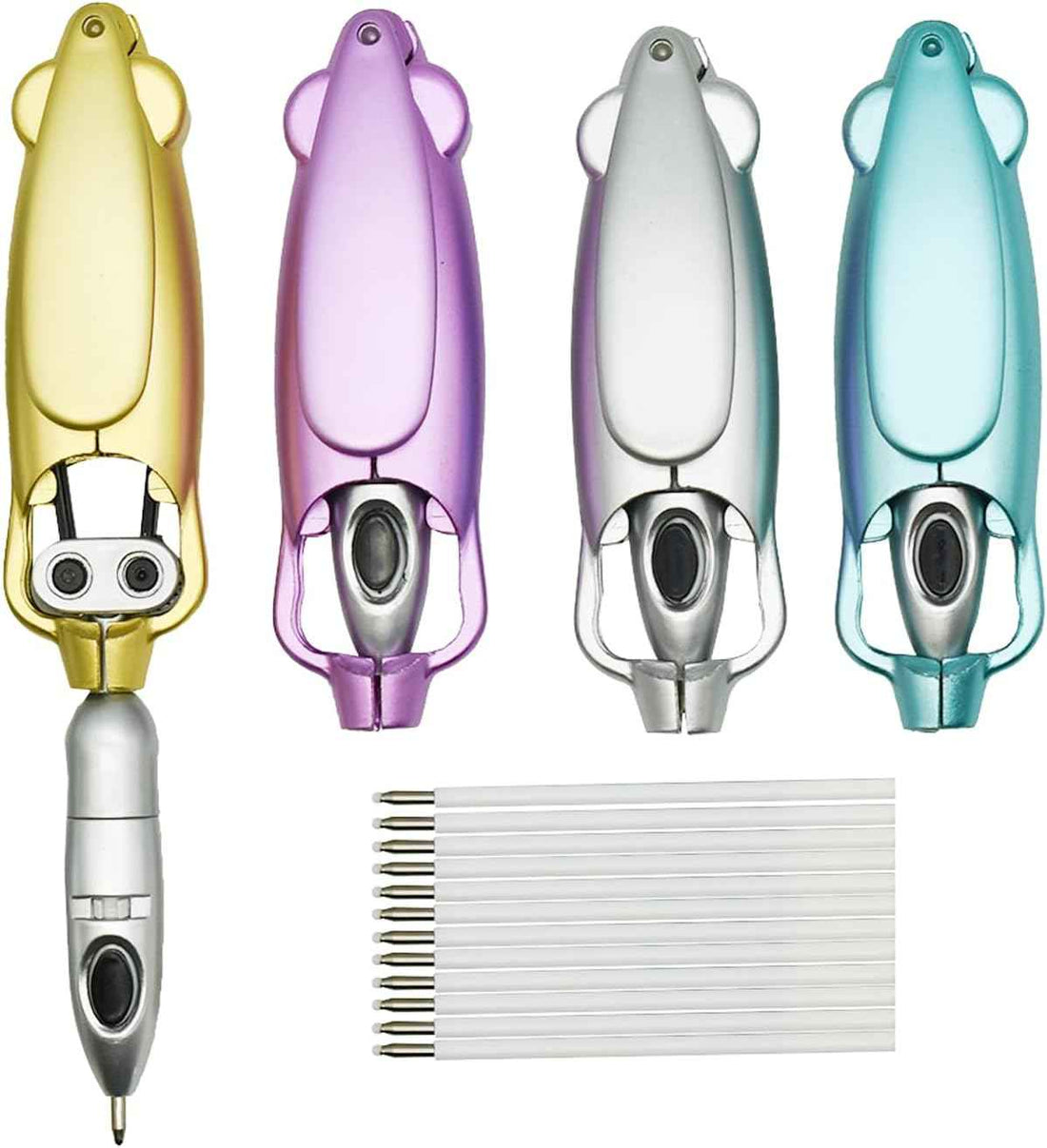 4PCS Novelty Transforming Robotic Ballpoint Pens - TTpen