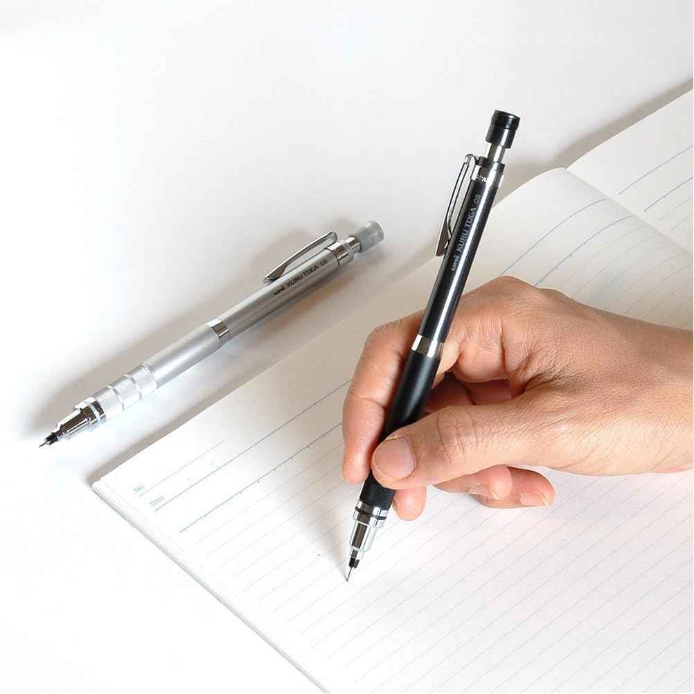 Uni Kuru Toga Roulette Mechanical Pencil,0.5 mm Gun Metallic Body - TTpen
