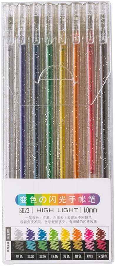 6/12/18 Colors Glitter Pen Set for Kids Adult Coloring Drawing Crafting Doodling - TTpen