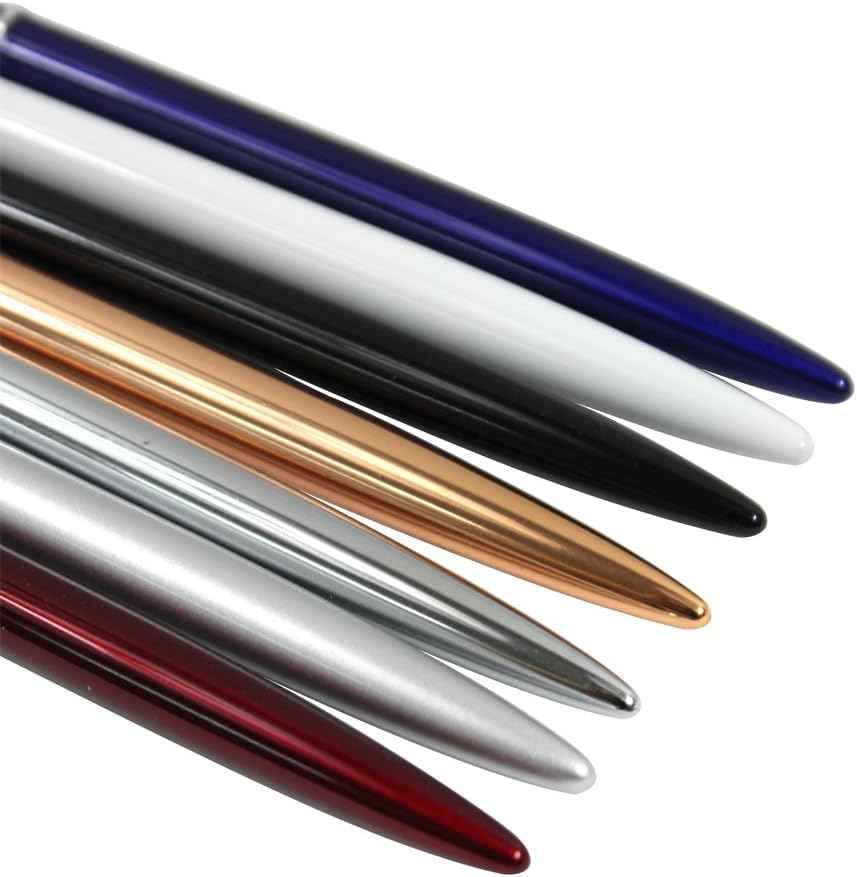 7PCS Slim Lightweight Metal Ballpoint Pens,Black Ink - TTpen