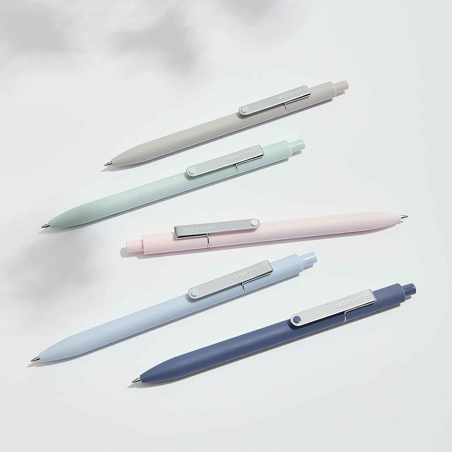 Kaco MIDOT 5PCS Retractable Gel Pens 0.5mm Fine Point - TTpen