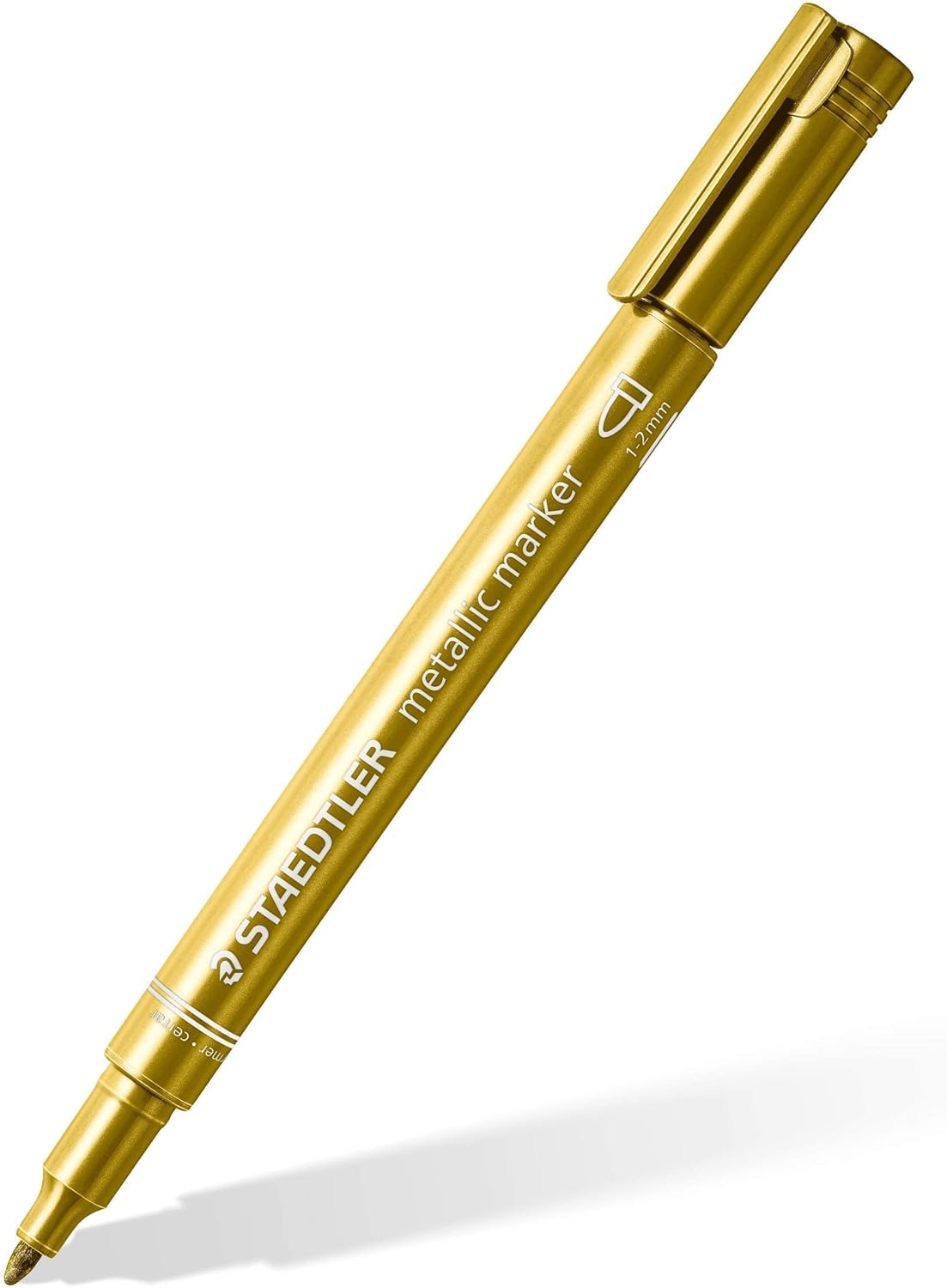 STAEDTLER 8323-S BK5 Metallic Markers - Assorted Colours (Pack of 5)