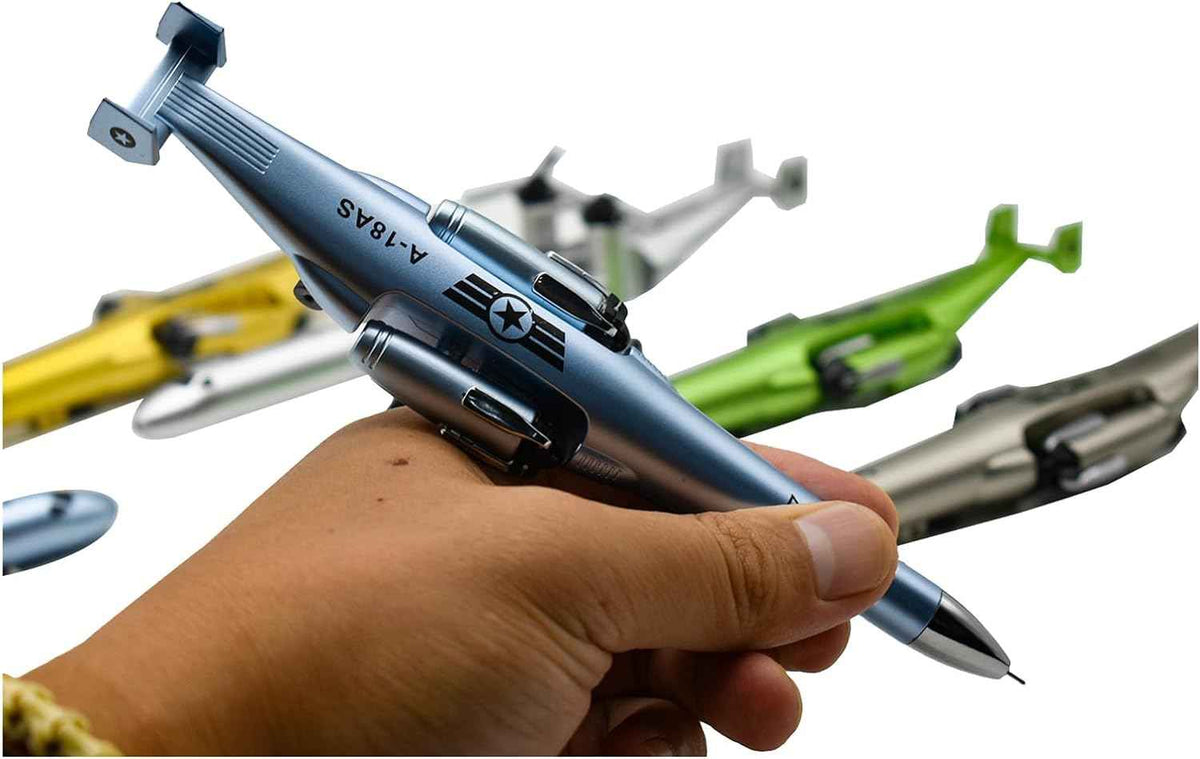 5PCS Novelty Warcraft Gel Pens Airplane Shape - TTpen