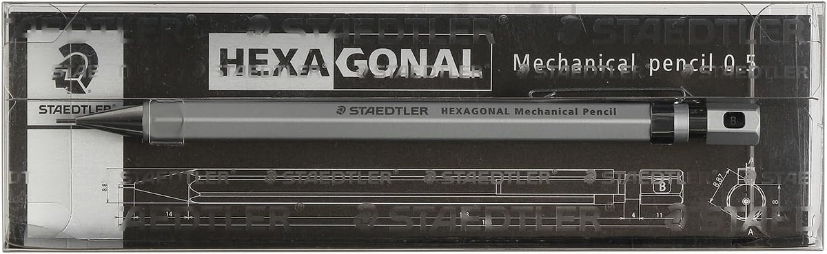 STAEDTLER Hexagonal Mechanical Pencil, 0.5mm