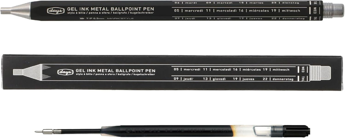 Mark's Days Gel Ink Metal Pen