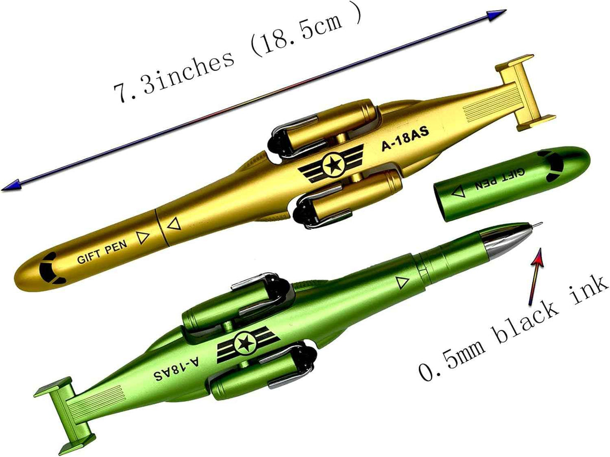 5PCS Novelty Warcraft Gel Pens Airplane Shape - TTpen