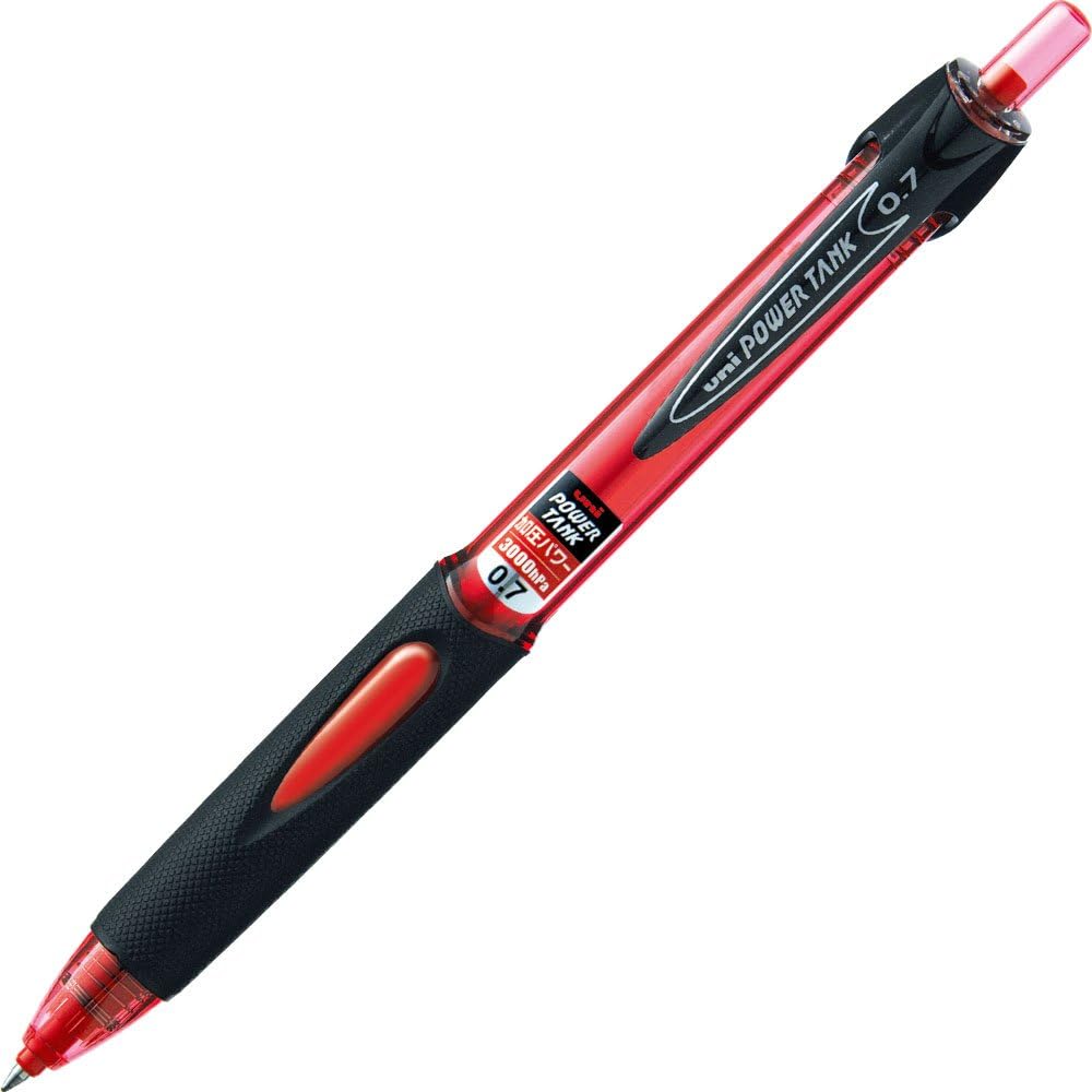 Uni Power Tank Pressurized Ballpoint Pen 0.7mm 2 Pack