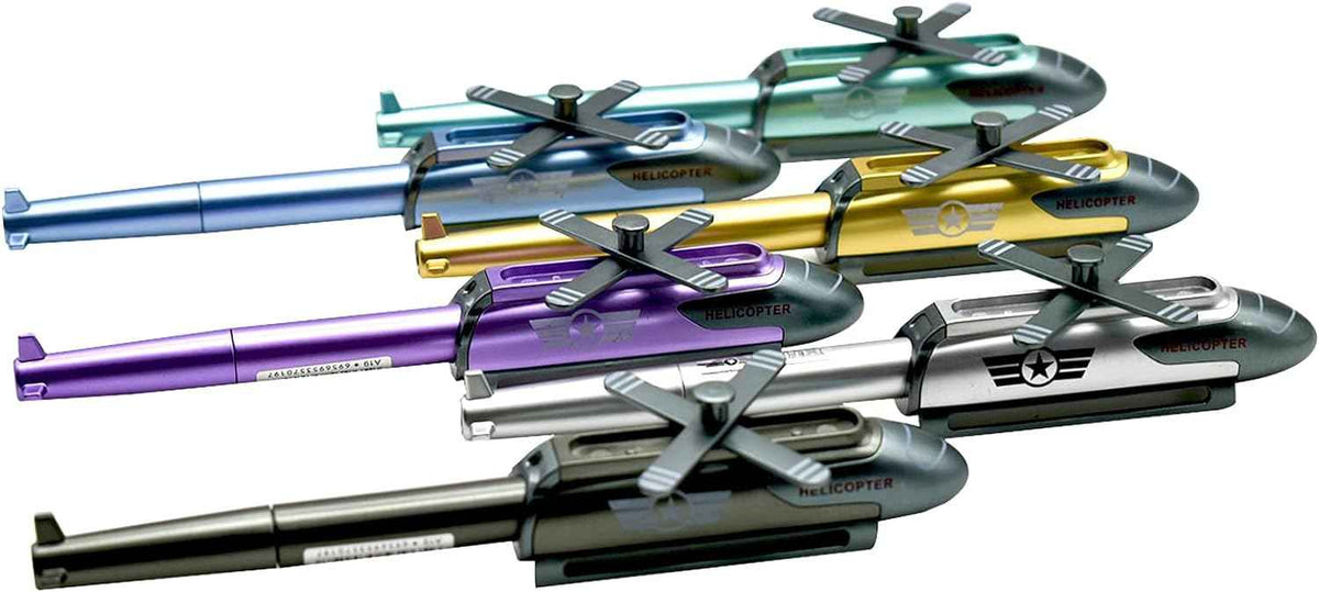 6PCS Novelty Helicopter Gel Pen with 12 pcs Refills for Kids - TTpen