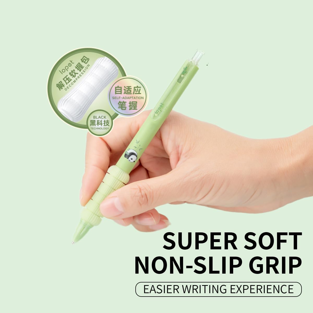 LOPET Panda Capybara Mechanical Pencils 8-Pack