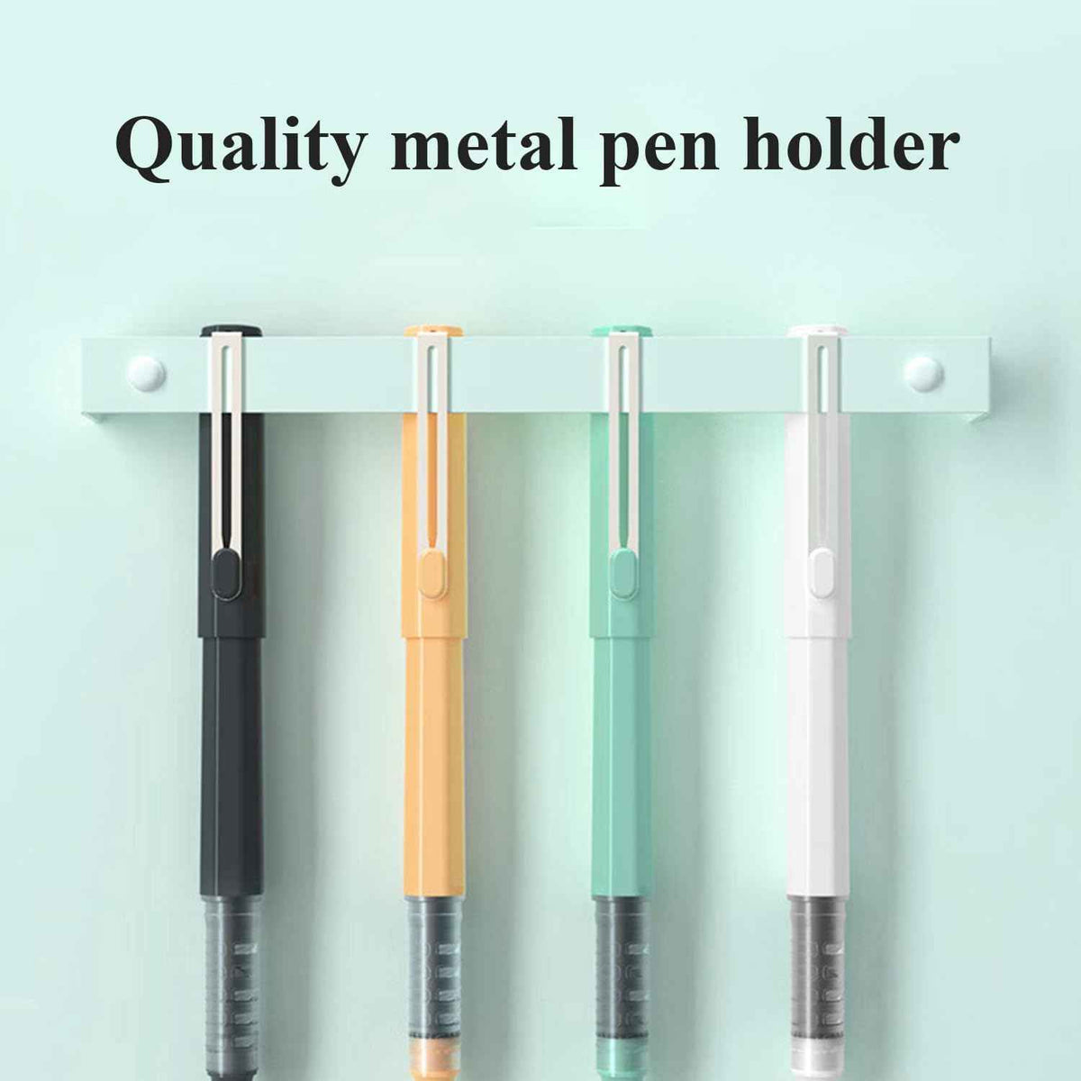 M&G 12Pcs Liquid Rollerball Pens,0.5mm Fine Ponit Black Ink - TTpen