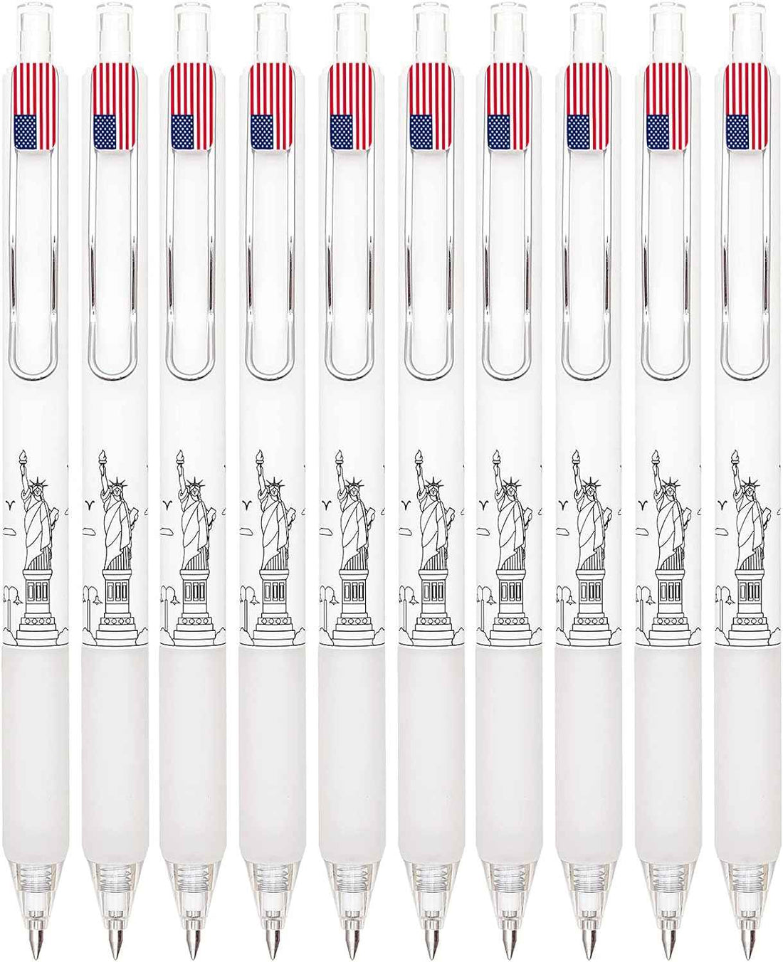 COLNK Retractable Gel Pens 0.5 Black Ink Writing Pen,Fine Point,12-Count - TTpen