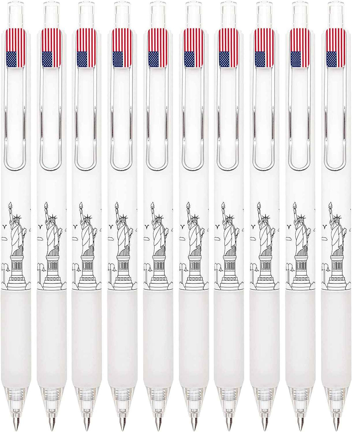 COLNK Retractable Gel Pens 0.5 Black Ink Writing Pen,Fine Point,12-Count - TTpen