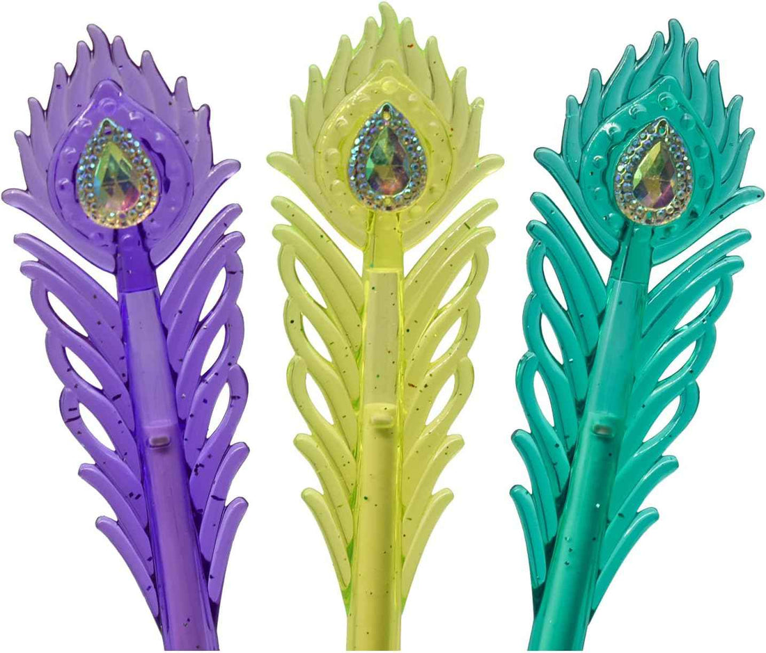 12 Colors Peacock Feather Gel Pens - TTpen