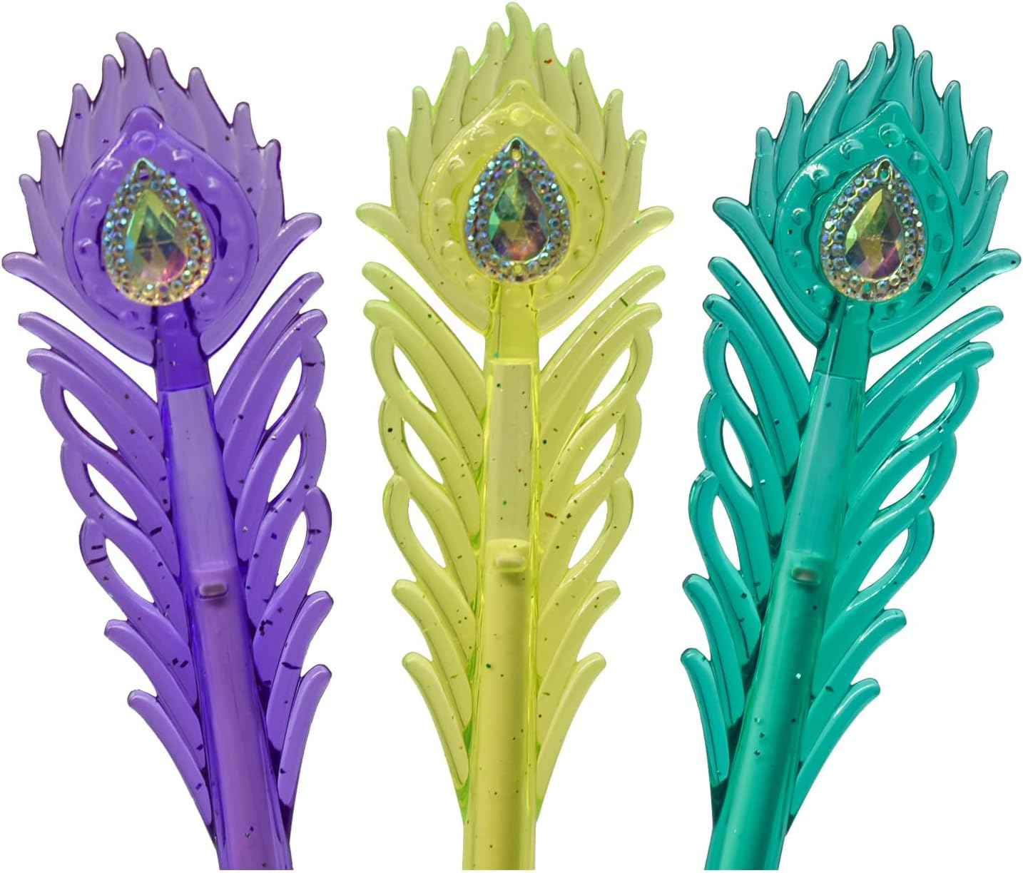 12 Colors Peacock Feather Gel Pens - TTpen