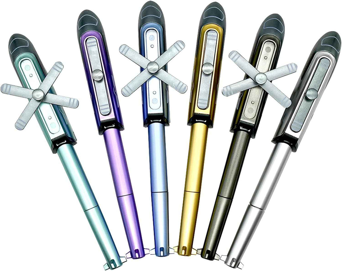 6PCS Novelty Helicopter Gel Pen with 12 pcs Refills for Kids - TTpen