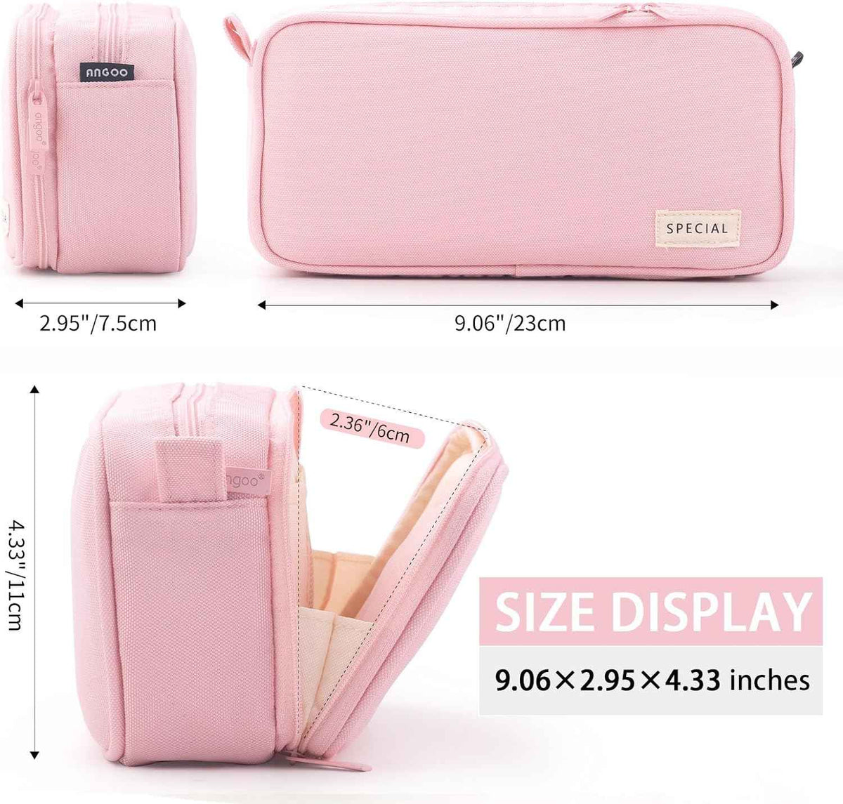 Large Capacity Pencil Case Organizer Pen Marker Holder - TTpen