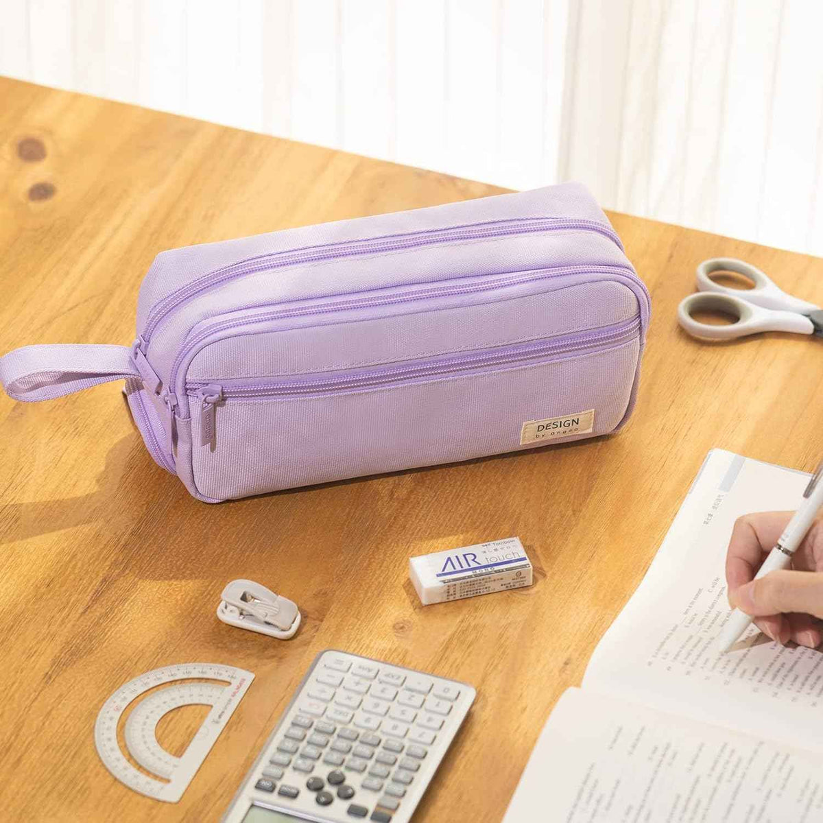 Large Pencil Case High Capacity Holder Box Storage Bag - TTpen
