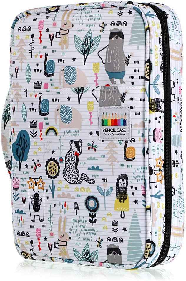 Portable Colored Pencil Case - Holds 166 Pencils or 112 Gel Pens - TTpen