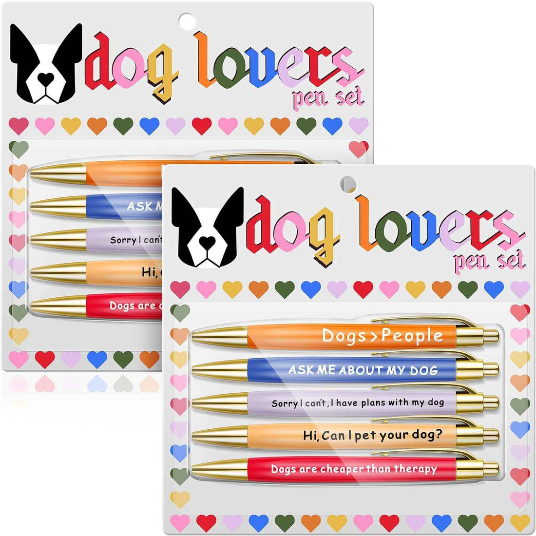 10pcs Dog Lovers Ballpoint Pen Set - TTpen
