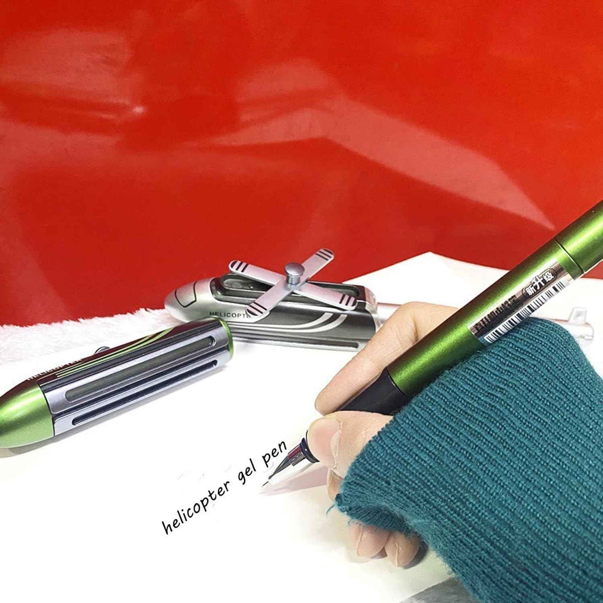 6PCS Novelty Helicopter Gel Pen with 12 pcs Refills for Kids - TTpen