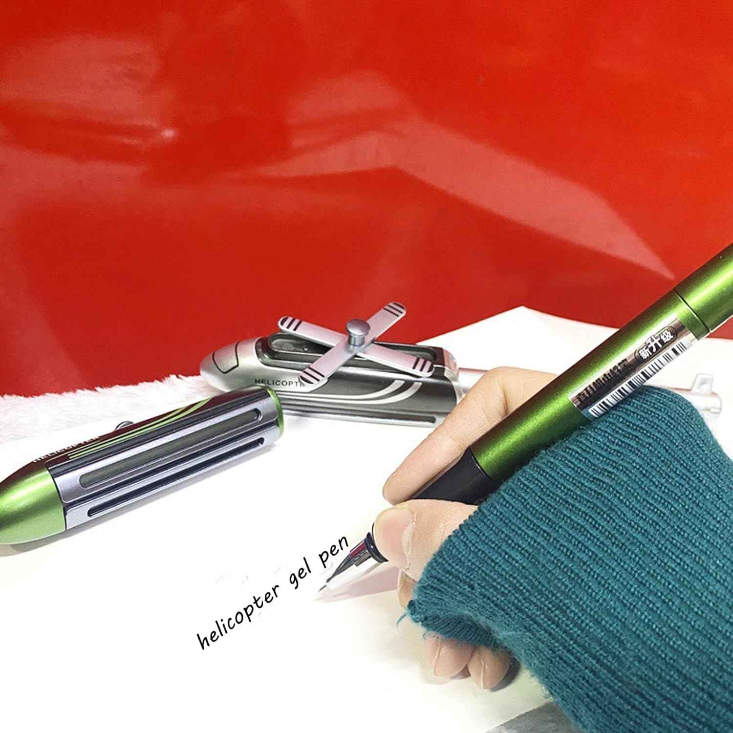 6PCS Novelty Helicopter Gel Pen with 12 pcs Refills for Kids - TTpen