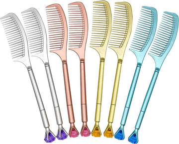 8PCS Comb Bling Diamond Gel Pens for Kids School - TTpen