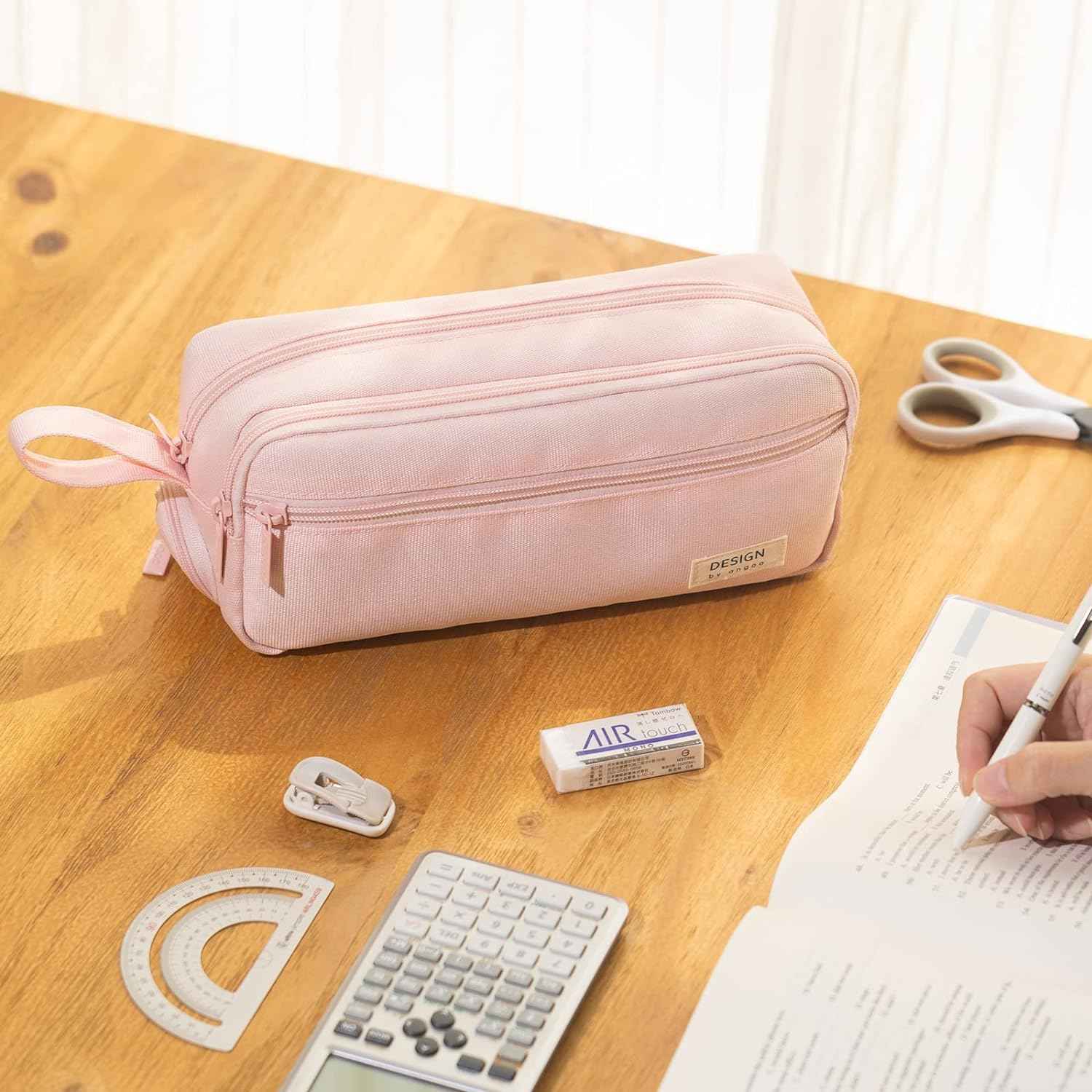 Large Pencil Case High Capacity Holder Box Storage Bag - TTpen