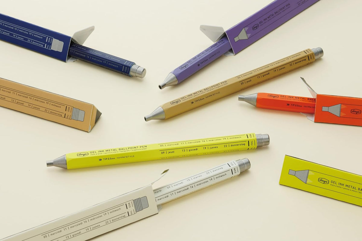 Mark's Days Gel Ink Metal Pen
