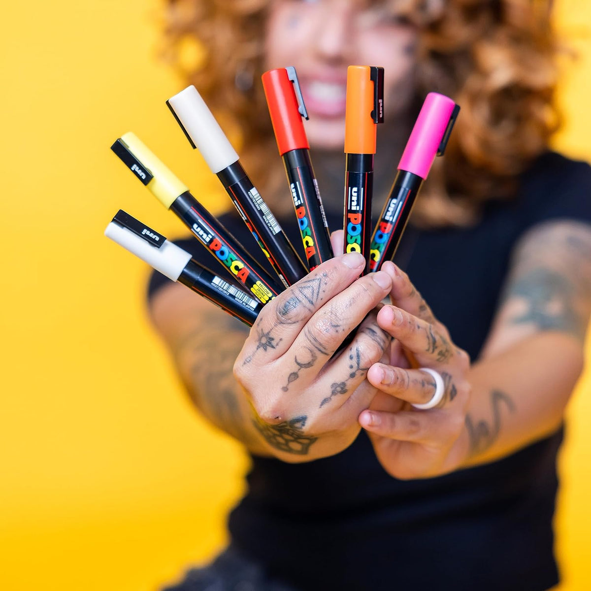 Uni Posca PC-3M Paint Markers 16-Pack