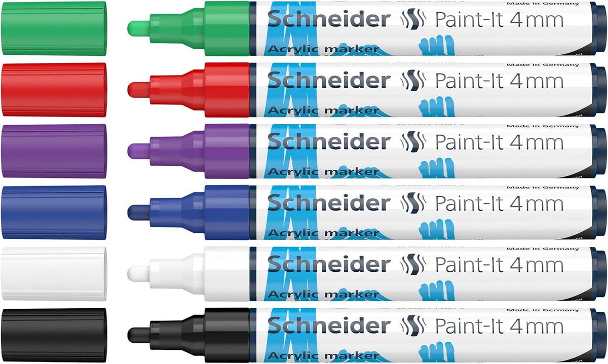 Schneider Paint-It 320 Markers 6-Pack
