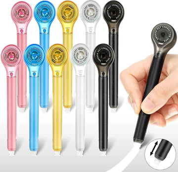 10 Pack Correction Tape Pen Eraser for School Office Supplies - TTpen