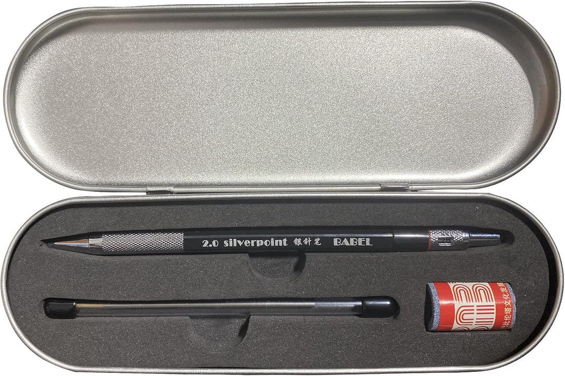 Silverpoint Automatic Mechanical Pencil for Silverpoint Sketch Paper
