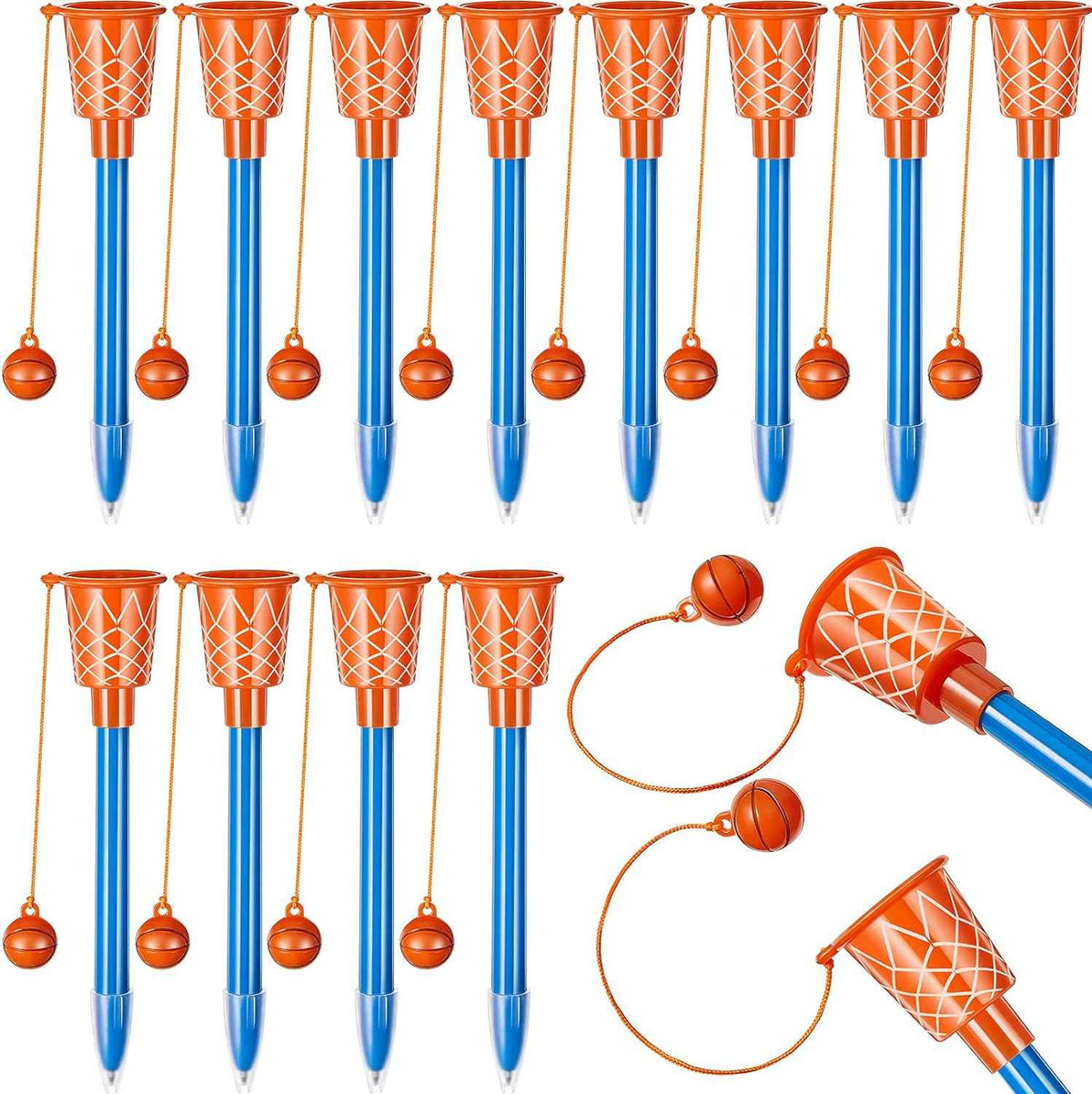 18PCS Basketball Hoop Ballpoint Pens for Birthday School Party Favors - TTpen