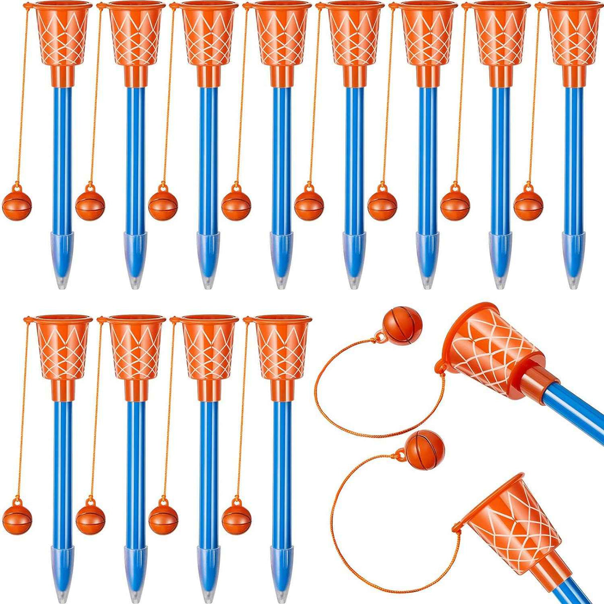 18PCS Basketball Hoop Ballpoint Pens for Birthday School Party Favors - TTpen