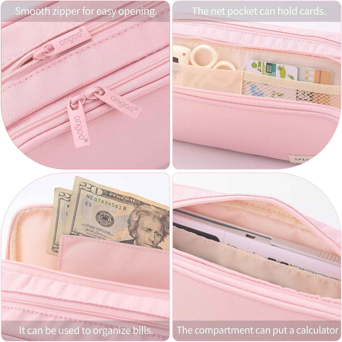 Large Capacity Pencil Case Organizer Pen Marker Holder - TTpen