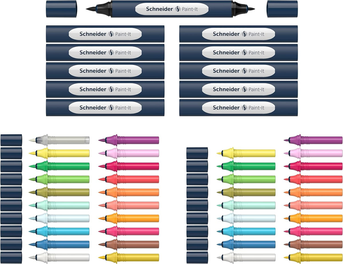 Schneider Paint-It 040 Markers 52-Piece Set