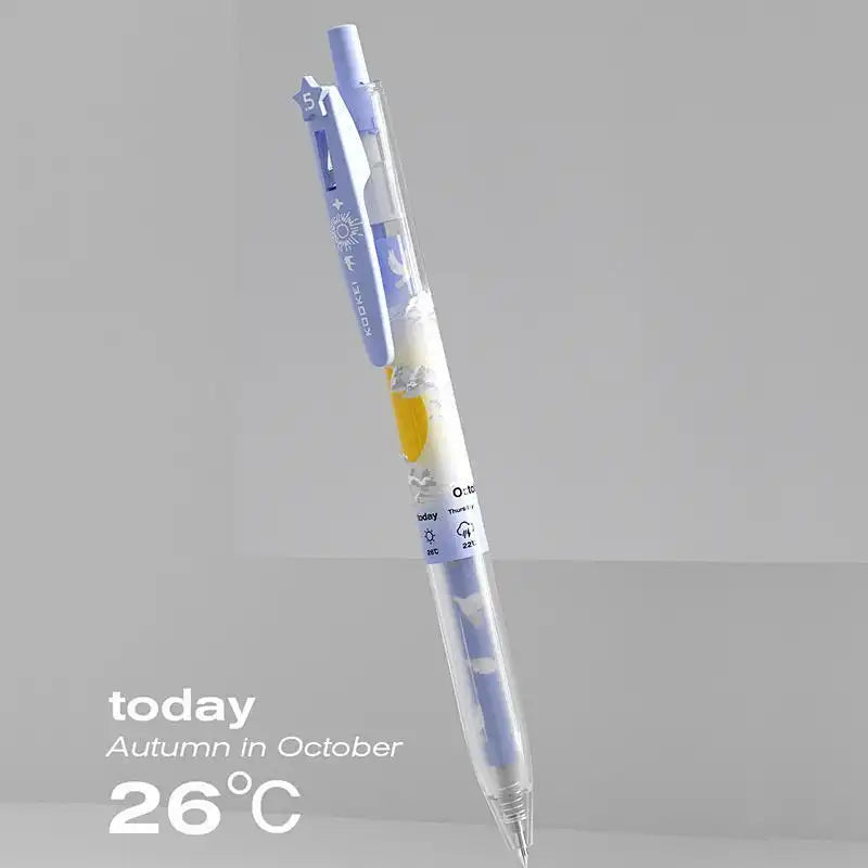KOOKEI Seasonal Meteorology Gel Pens