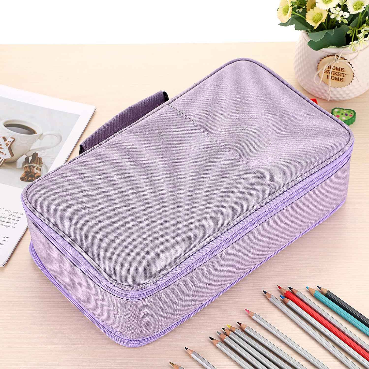 360 Slots Colored Pencil Case Pens Holder - TTpen