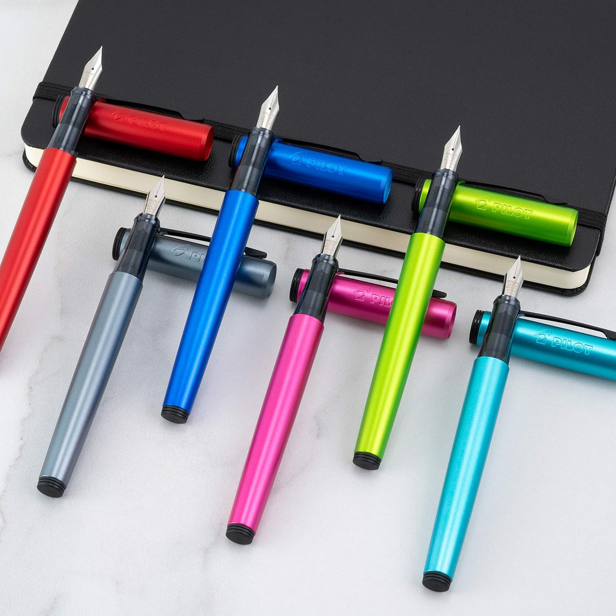 Pilot Explorer Fountain Pen - Gray - Fine Nib