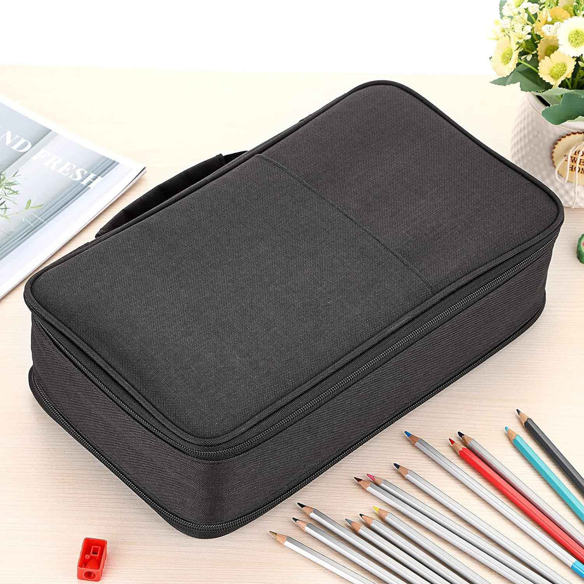 360 Slots Colored Pencil Case Pens Holder - TTpen
