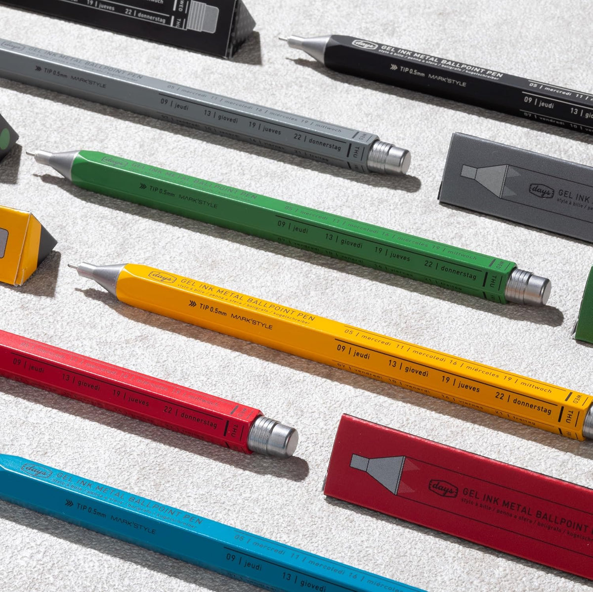 Mark's Days Gel Ink Metal Pen