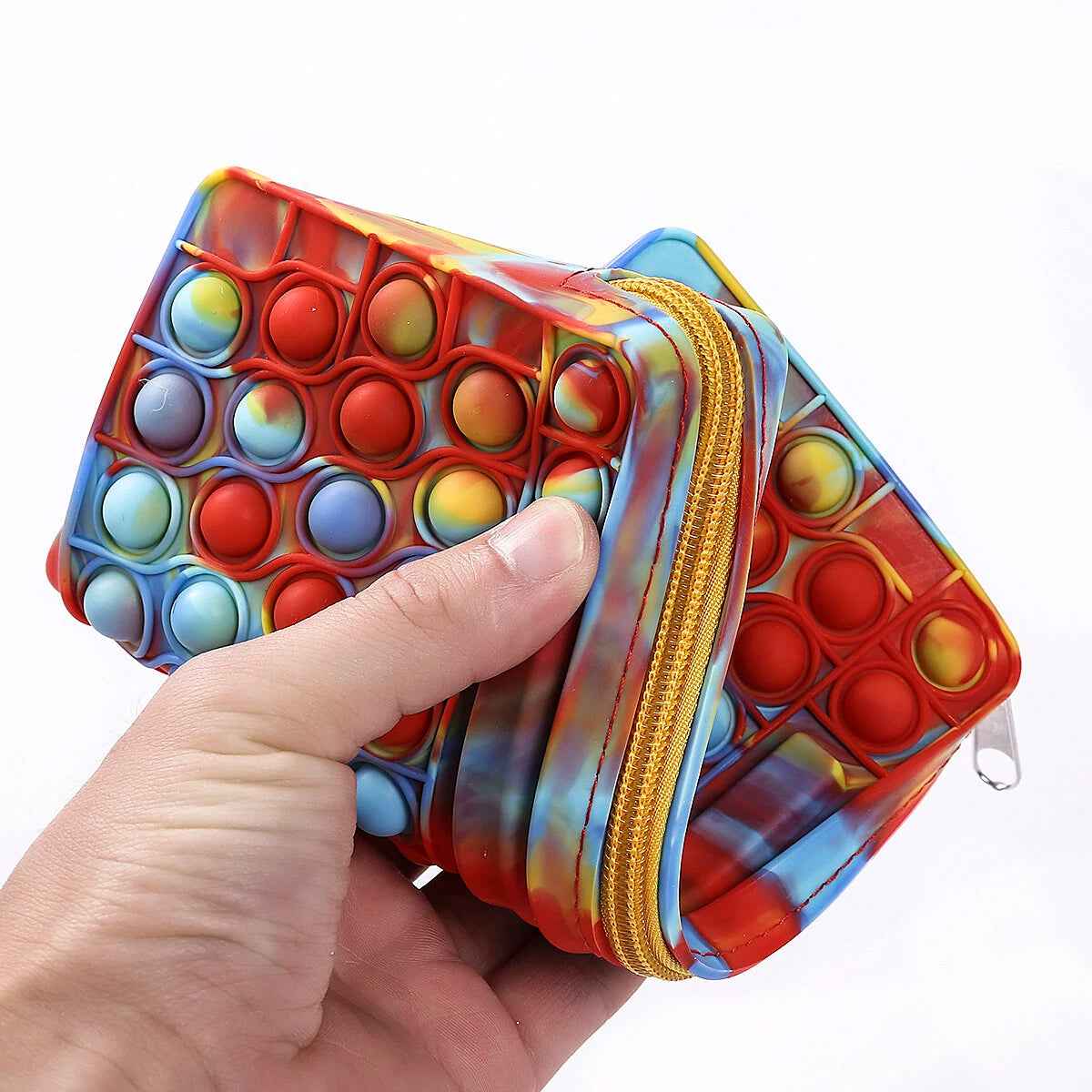 Bubble Sensory Pencil Case Toy Anti Stress Silicone Pencil Case - TTpen