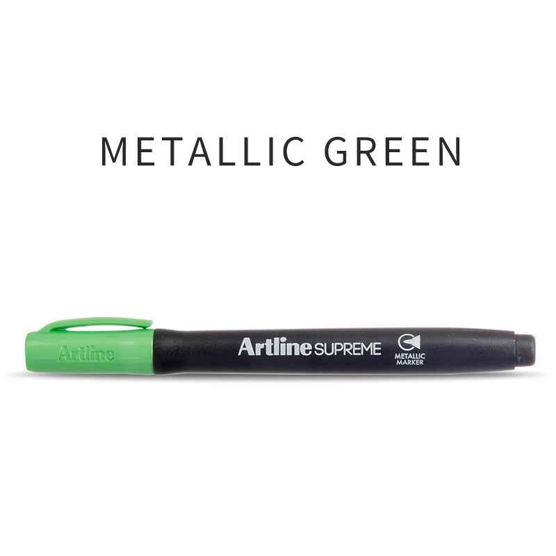 Artline SUPREME Metallic Marker Sets | 1.0mm Bullet Tip | 4 Pack