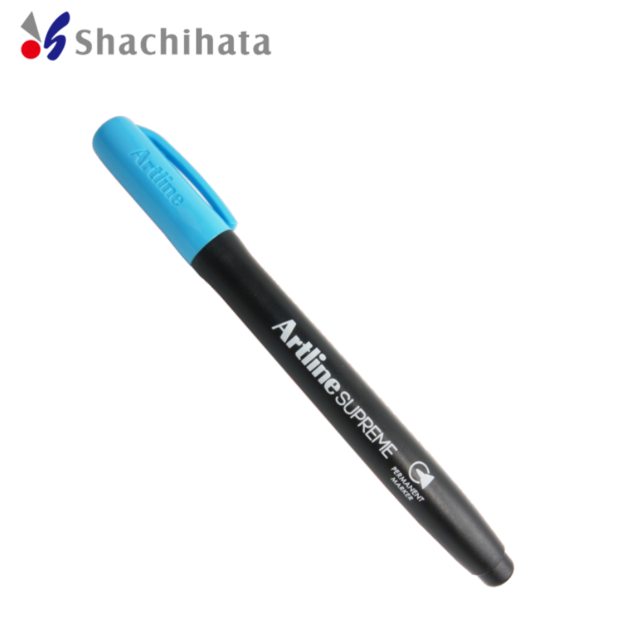 Artline SUPREME PERMANENT MARKER 1.0MM Bullet Nib 4 Pack