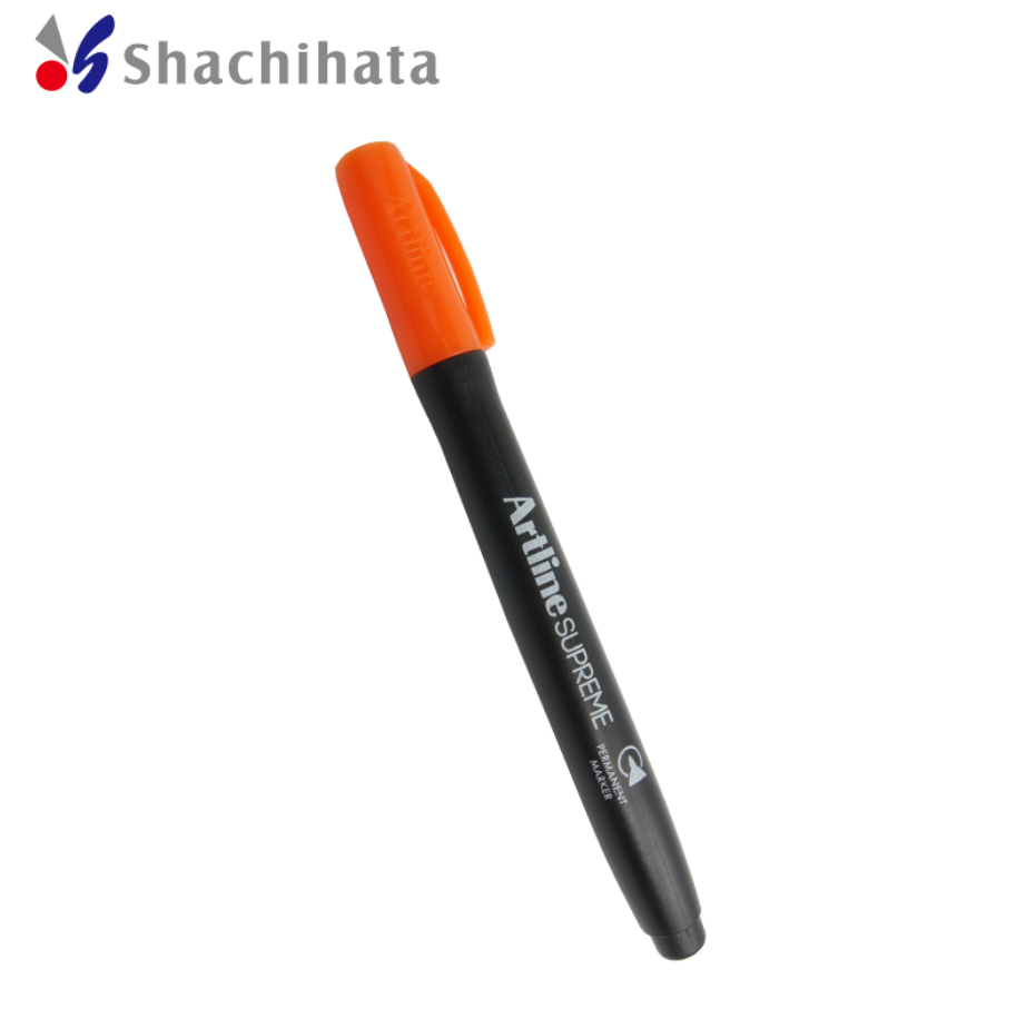 Artline SUPREME PERMANENT MARKER 1.0MM Bullet Nib 4 Pack