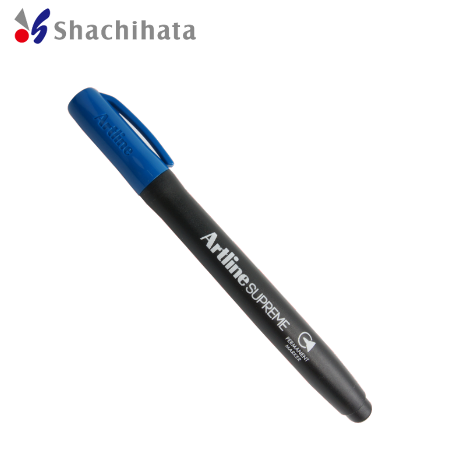 Artline Supreme Bullet Permanent Markers 4-Pack