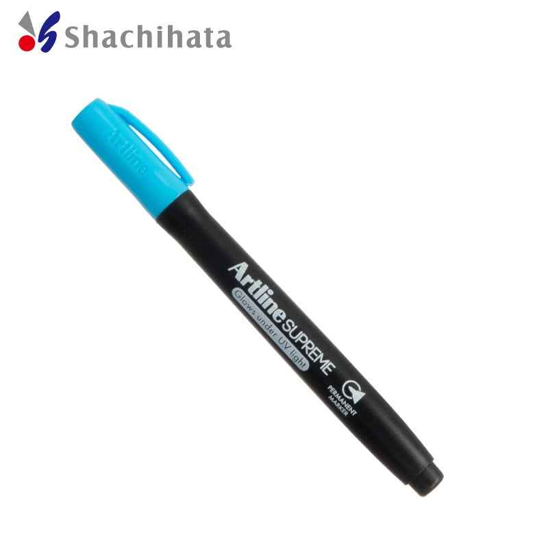 Artline SUPREME PERMANENT MARKER Glows Under UV Light 1.0MM 4 Pack