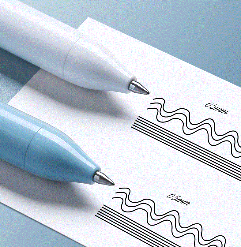 DELI NUSIGN Retractable Gel Pens 5-Pack